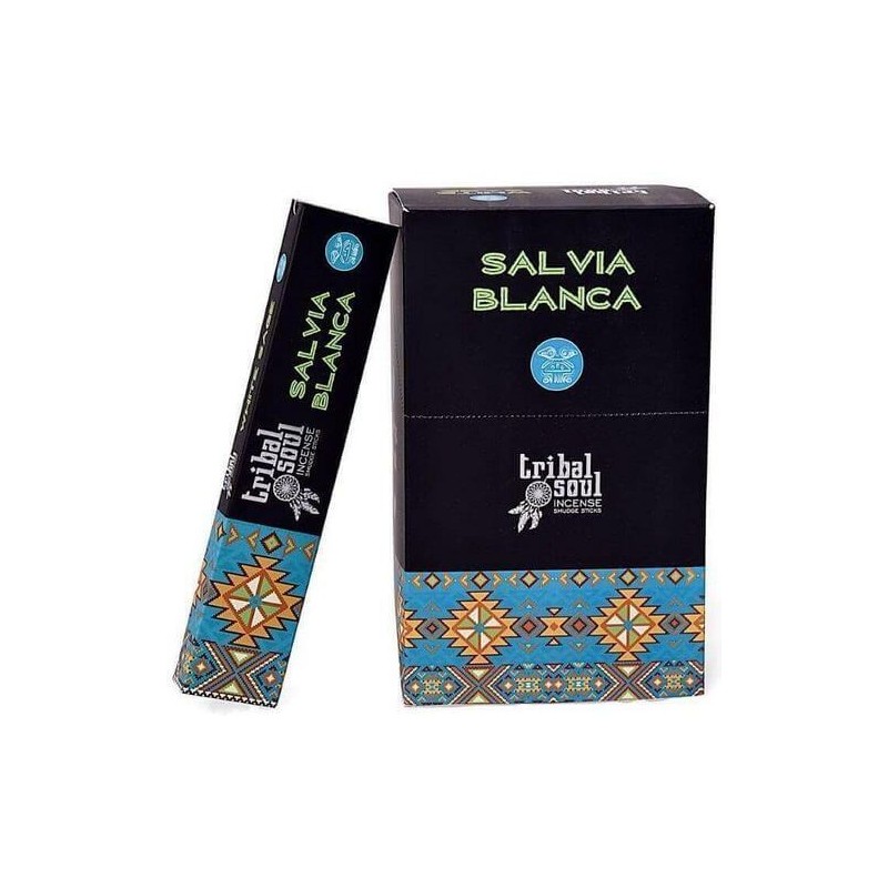Encens sauge blanche tribal soul en batons magic mineraux dieppe