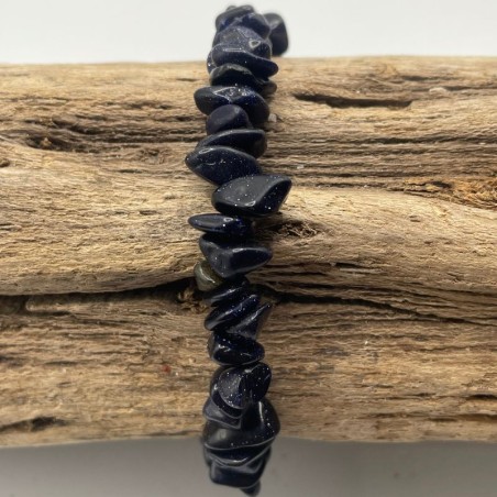 Bracelet Verre aventuriné bleu Magic Minéraux Bracelet Verre aventuriné bleu Magic Minéraux