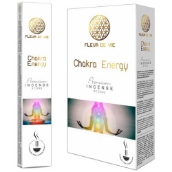 Bâtons d'encens Chakras Energy fleur de vie magic mineraux dieppe