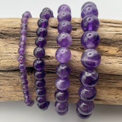 Bracelet Boules Améthyste Magic Minéraux