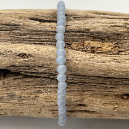 Bracelet Boules Angélite Magic Minéraux Bracelet Boules Angélite Magic Minéraux