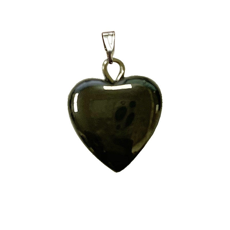 pendentif hematite coeur magic mineraux dieppe