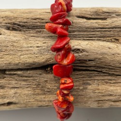 Bracelet Corail teinté Magic Minéraux