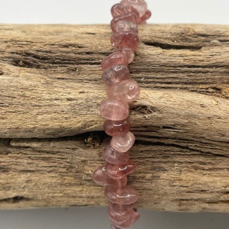 Bracelet Quartz Framboise Magic Minéraux Bracelet Quartz Framboise Magic Minéraux